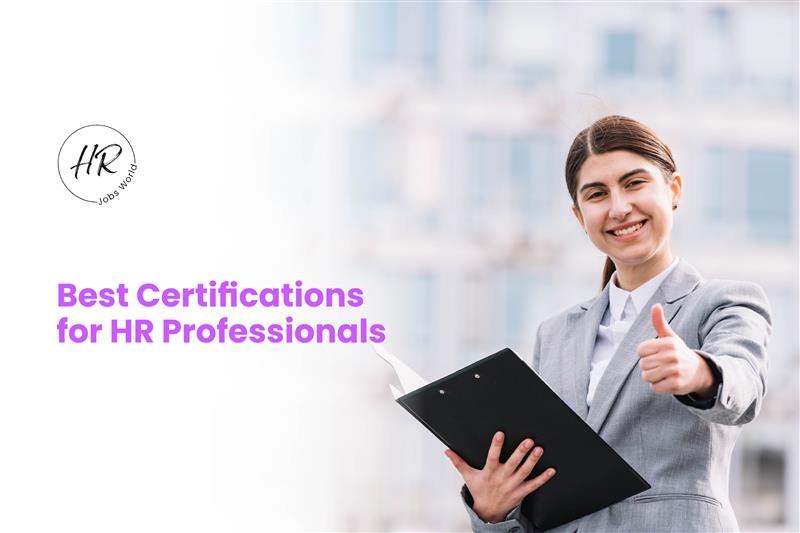 Best Certifications for HR Professionals